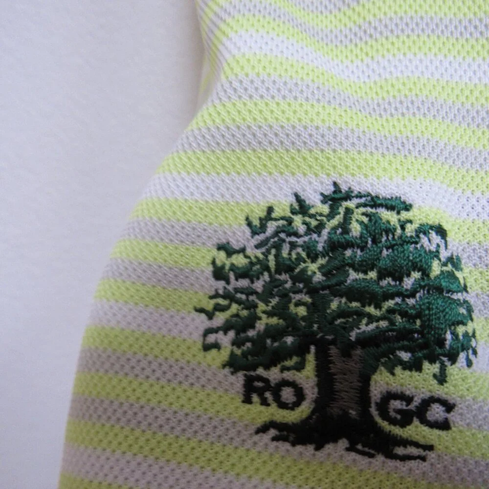 Nike Dri-Fit Victory Stripe Multicolor Short‎ Sleeve Golf Polo Shirt Large